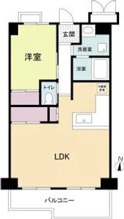 フォレステージュ武庫之荘【3階】の間取り