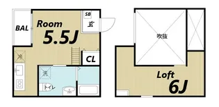 プエンテ【1階】の間取り