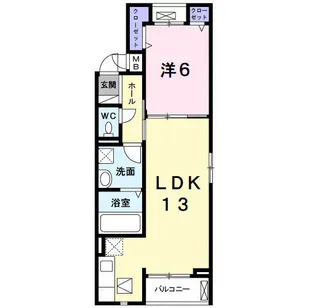 フィオーレ【2階】の間取り