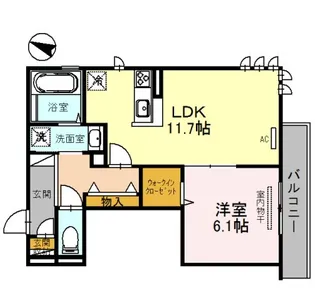 Storch Burg【3階】の間取り