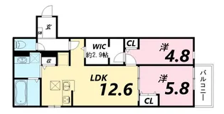 Lavendel【1階】の間取り