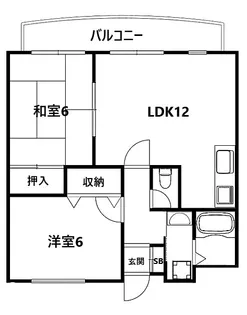 アクティモリノブ【4階】の間取り