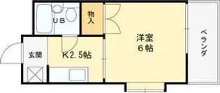 桝マンション【1階】の間取り
