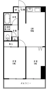 ロイヤルガーデン【2階】の間取り