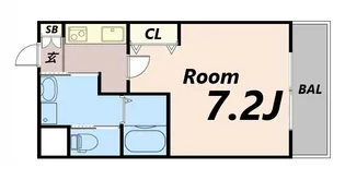 AILE尼崎西【4階】の間取り