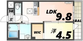 シエルメゾン【1階】の間取り