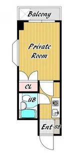 ラポール【4階】の間取り