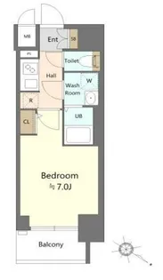 サムティ姫島フェリチェート(サムティ姫島FELICETO)【2階】の間取り