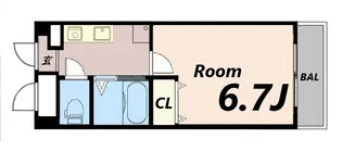 アクティ塚口【5階】の間取り