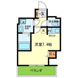 ONLYONE伊丹中央【7階】の間取り