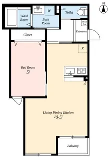 Cocon Grandjour 武庫之荘西【1階】の間取り
