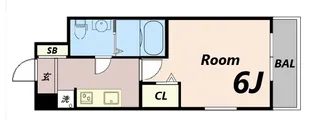 アリビオ立花I【5階】の間取り