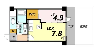 ヴェルドミールマーガレット【1階】の間取り
