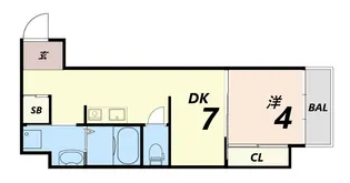 SanMarino尼崎【4階】の間取り