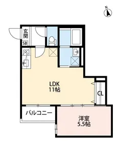 Amity【3階】の間取り