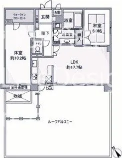 デ・リードヴィンテージ芦屋川山手光風館【2階】の間取り