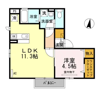 セルバート【2階】の間取り