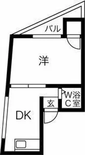 プレアール杭瀬【1階】の間取り