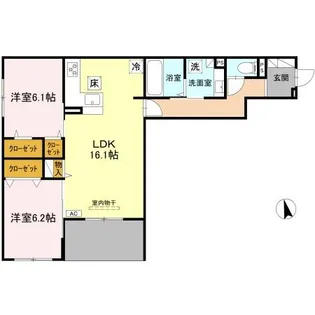 Field court【2階】の間取り