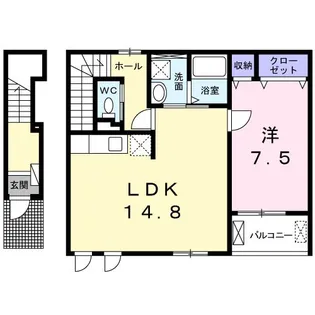 Anan【2階】の間取り
