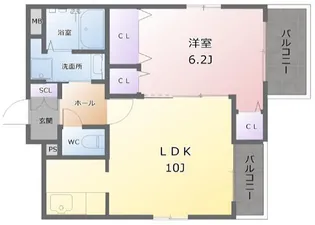 メゾン梅ノ木【3階】の間取り