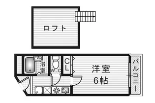 ドリームコート伊丹【6階】の間取り