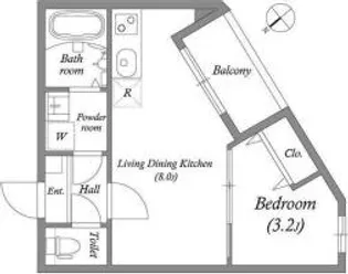 MOVE TSUKAMOTO【3階】の間取り