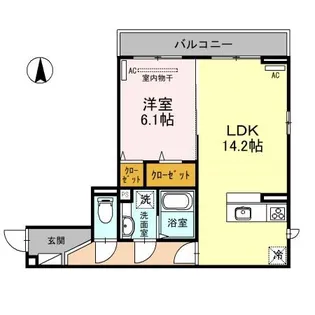 グランドメゾン【1階】の間取り