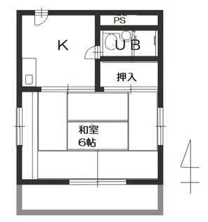 サン武庫之荘【4階】の間取り