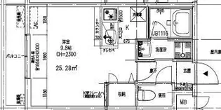 エルスタンザ伊丹【1階】の間取り