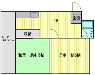 グローリーM【3階】の間取り