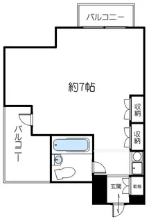 サンシティ21【5階】の間取り