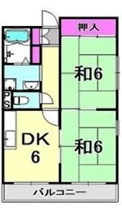 ダイシンマンション【7階】の間取り