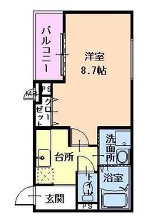 フジパレス塚口II番館【2階】の間取り