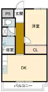 シロハイヌ尼崎【3階】の間取り