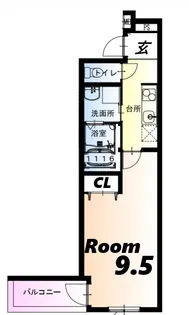 フジパレス阪急武庫之荘駅西II番館【1階】の間取り