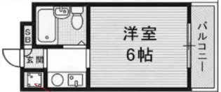 ジョイフル東園田【3階】の間取り