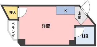 ロイヤルハイツ武庫之荘【2階】の間取り