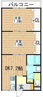 カマールサリ【2階】の間取り