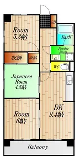 グランドハイツ栄伸【2階】の間取り