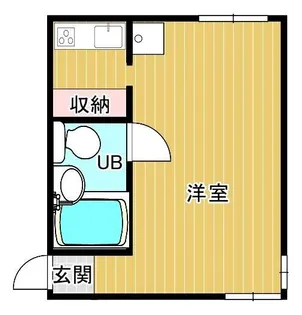 フラッツ塚口【2階】の間取り