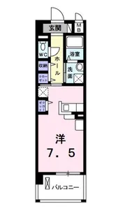 ベクエムハウゼ【4階】の間取り