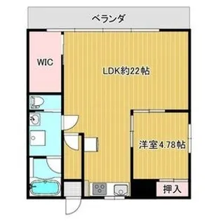 マノワール歌島【2階】の間取り