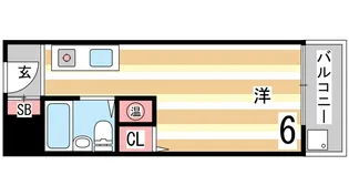 メゾン・ド・アクト【2階】の間取り