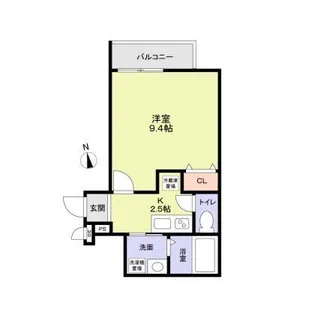 フジパレス武庫川駅東2番館【1階】の間取り