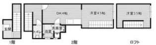 MM杭瀬【2階】の間取り