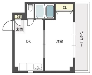 レファインド北立花【4階】の間取り
