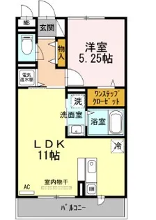Lothlorien【3階】の間取り