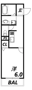 CASADIA南塚口【1階】の間取り