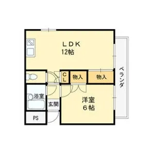 大和田ローズマンション【2階】の間取り